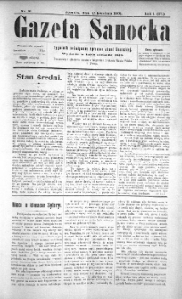 Gazeta Sanocka, 1904, nr 16