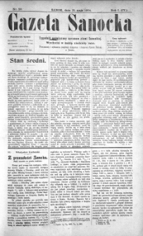 Gazeta Sanocka, 1904, nr 20