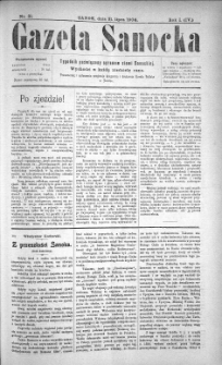 Gazeta Sanocka, 1904, nr 31