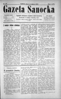 Gazeta Sanocka, 1904, nr 36