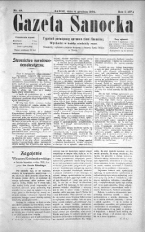 Gazeta Sanocka, 1904, nr 49