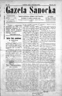 Gazeta Sanocka, 1905, nr 53