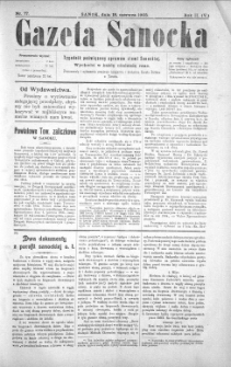 Gazeta Sanocka, 1905, nr 77