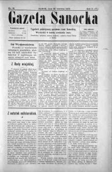 Gazeta Sanocka, 1905, nr 78