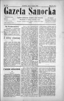 Gazeta Sanocka, 1905, nr 79