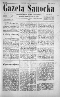 Gazeta Sanocka, 1905, nr 80