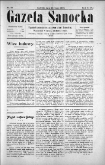 Gazeta Sanocka, 1905, nr 82