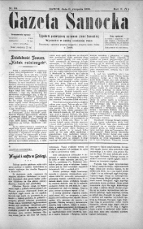 Gazeta Sanocka, 1905, nr 84
