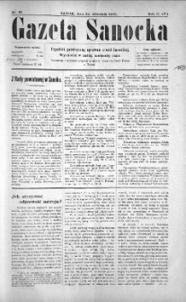 Gazeta Sanocka, 1905, nr 91
