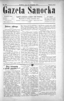 Gazeta Sanocka, 1905, nr 98
