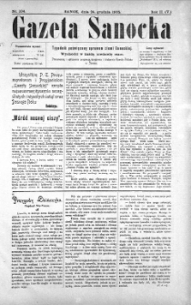 Gazeta Sanocka, 1905, nr 104