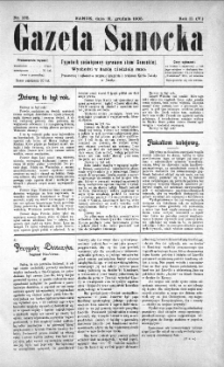 Gazeta Sanocka, 1905, nr 105