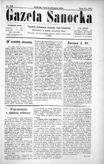 Gazeta Sanocka,1906, nr 136