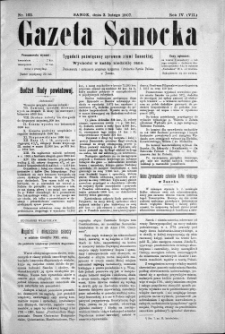 Gazeta Sanocka, 1907, nr 158