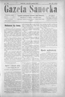 Gazeta Sanocka, 1907, nr 170