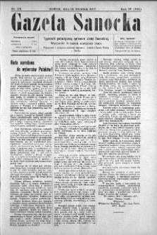 Gazeta Sanocka, 1907, nr 172