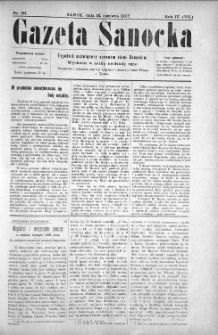Gazeta Sanocka, 1907, nr 181