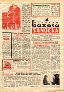 Gazeta Sanocka "Autosan", 1975, nr 9