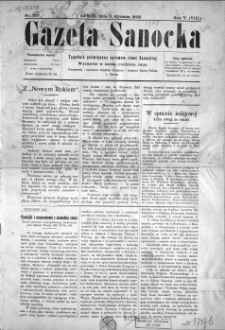 Gazeta Sanocka, 1908, nr 207