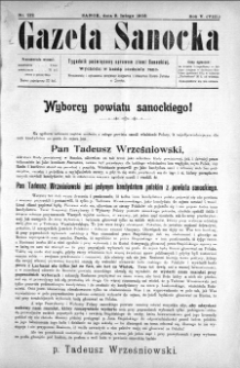 Gazeta Sanocka, 1908, nr 212