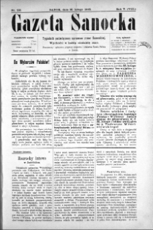 Gazeta Sanocka, 1908, nr 213