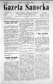 Gazeta Sanocka, 1908, nr 226
