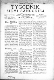 Tygodnik Ziemi Sanockiej, 1914, nr 23