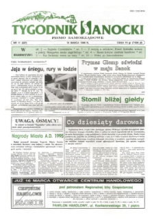 Tygodnik Sanocki, 1996, nr 11