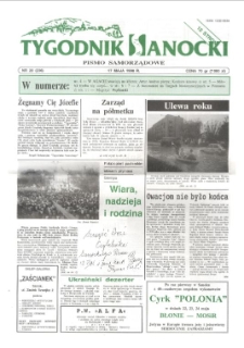 Tygodnik Sanocki, 1996, nr 20