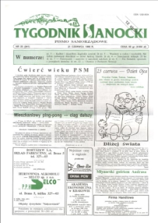 Tygodnik Sanocki, 1996, nr 25