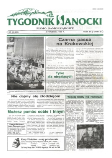 Tygodnik Sanocki, 1996, nr 38