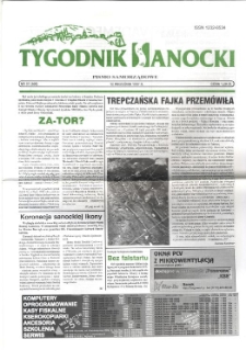 Tygodnik Sanocki, 1997, nr 37