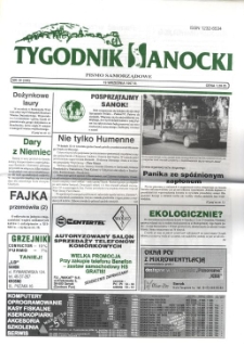 Tygodnik Sanocki, 1997, nr 38