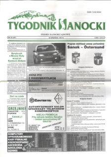 Tygodnik Sanocki, 1997, nr 39