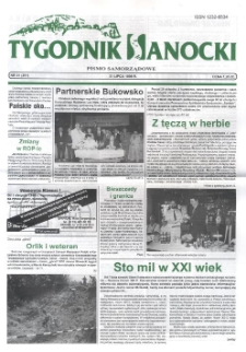 Tygodnik Sanocki, 1998, nr 31