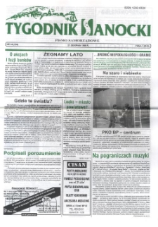 Tygodnik Sanocki, 1998, nr 34