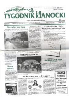 Tygodnik Sanocki, 1998, nr 41