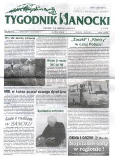 Tygodnik Sanocki, 1999, nr 29