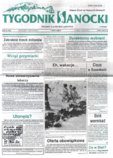 Tygodnik Sanocki, 2000, nr 27