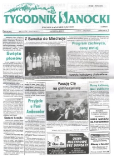 Tygodnik Sanocki, 2000, nr 36