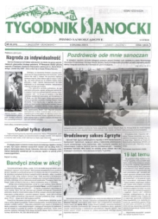 Tygodnik Sanocki, 2000, nr 49