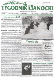 Tygodnik Sanocki, 2001, nr 5