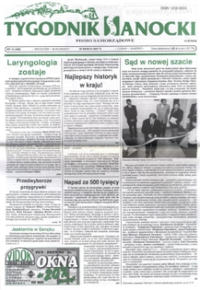 Tygodnik Sanocki, 2001, nr 13