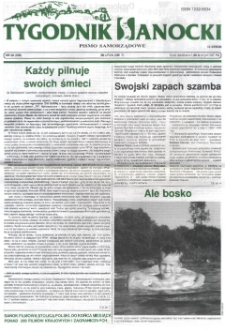 Tygodnik Sanocki, 2001, nr 29