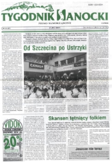 Tygodnik Sanocki, 2001, nr 30
