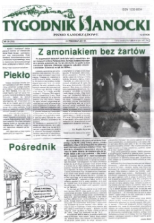 Tygodnik Sanocki, 2001, nr 38