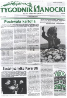 Tygodnik Sanocki, 2001, nr 42