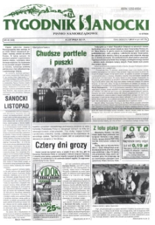 Tygodnik Sanocki, 2001, nr 45
