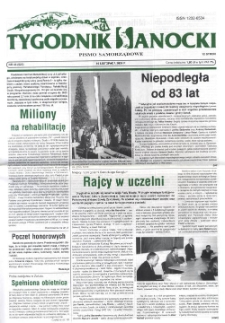 Tygodnik Sanocki, 2001, nr 46