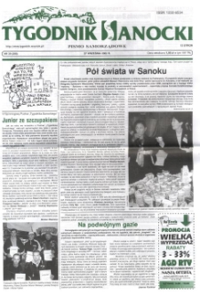 Tygodnik Sanocki, 2002, nr 39